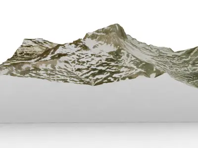 Mount Uncompahgre 3D model