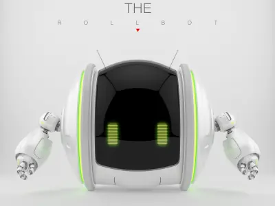 ROLL BOT v3 3D model