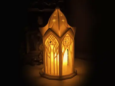 Elvish Lantern 3D print model