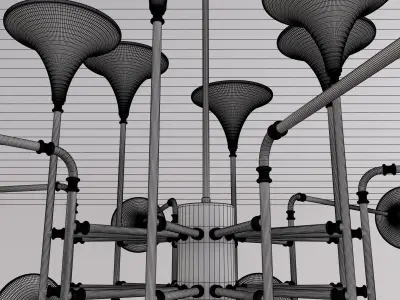 BOTTI SUSPENSION 3D model