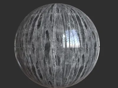 Black Marble tile PBR texture Texture