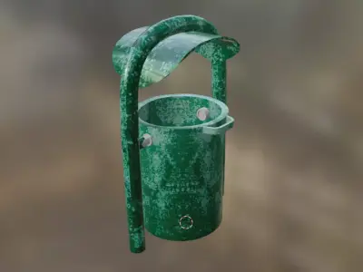 Trash 3D model purchase