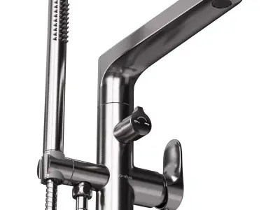 Boheme Spectre Faucet set 3D model