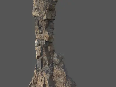 Rock Mountain A2 3D model