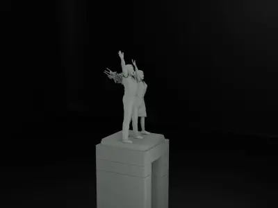 Selamat Datang Monument 3D model