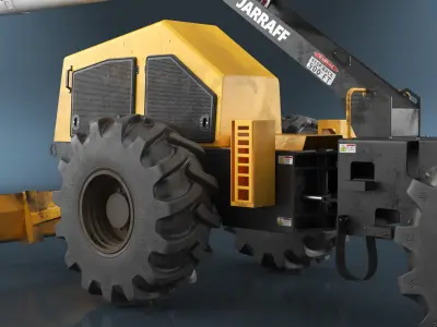  Jarraff Forestry Trimming Tractor High-Reach Used 