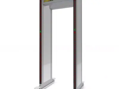 Airport Metal Detector Garrett 3D model