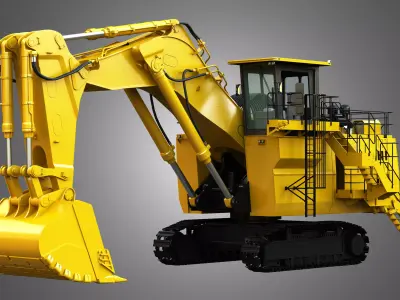 6030 FS - Hydraulic Mining Excavator 3D model