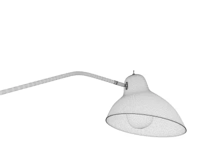 Demand wall lamp 3D model
