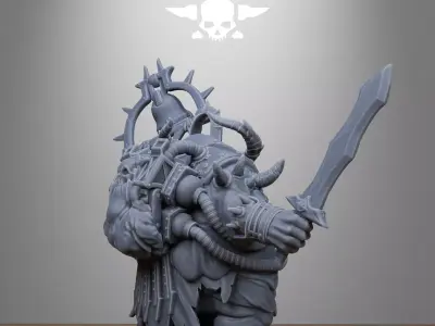 Corrupted Lord of the Filth 3D print model
