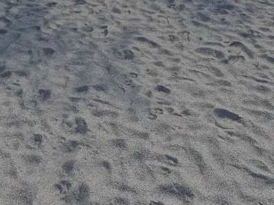 Sand Grey 2 Hq 3D model