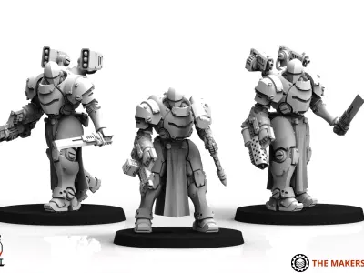 Daughters of War - War Suits 3D print model