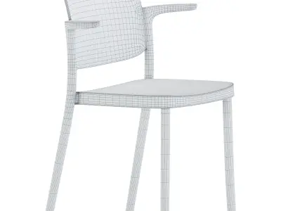 Chair Piazza 2 by Colos 3D model