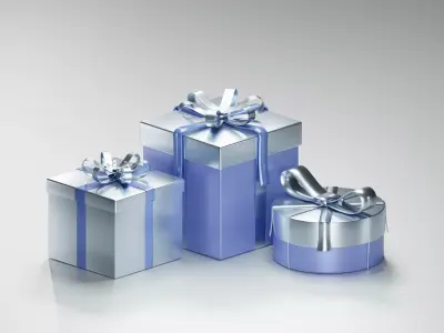 GiftBox For Render Free 3D model