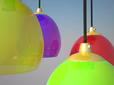  Pendant lamp 3D model