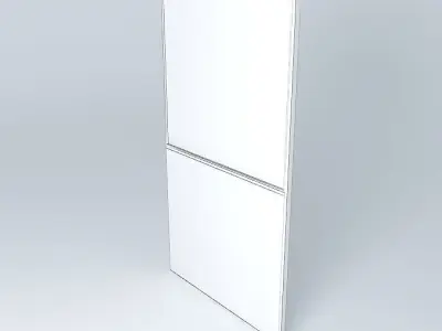 Partition with glass Free 3D model