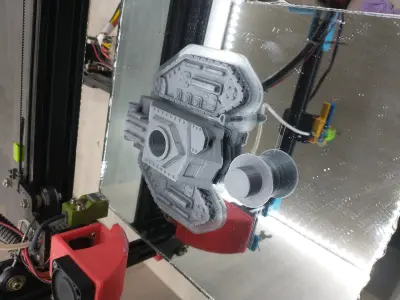 sci-fi tank  3D print model