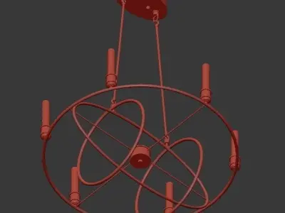 Island  Bel Air Lighting 3D model