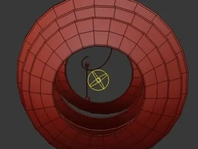 Untitled pendant lamp 3D model 4