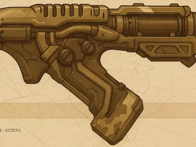 Ironhowl Low-poly 3D model