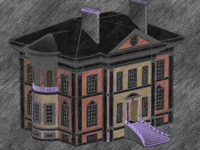 exterior classic 3D model
