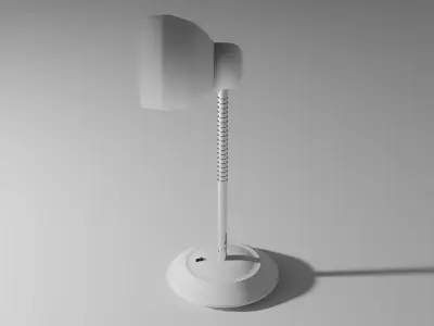 Simple Desk Lamp - 3D Model 3D model