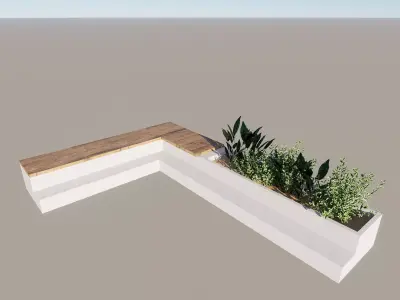 outdoor seating  Free 3D model