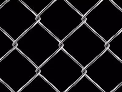 Wire Fence 3D model