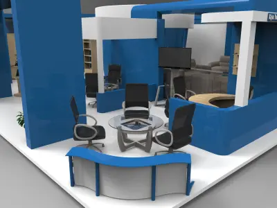 Stall Model 3D model