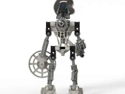 Kopaka - LEGO Bionicle Low-poly 3D model