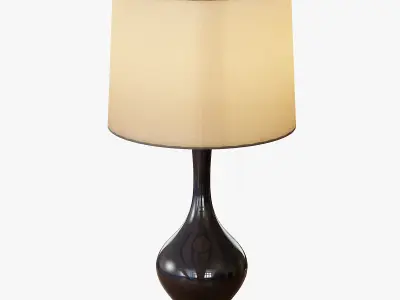 Rejuvenation Colored Glass Table Lamp - Tall 3D model