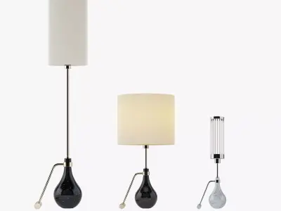 Metalarte Eva Lamp 3D model