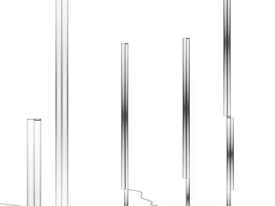 Michael Anastassiades One Well-Know Sequence Floor Lamps 3D model