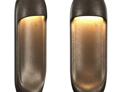 Esculpa 18 Elongated Wall Light KW2813 3D model