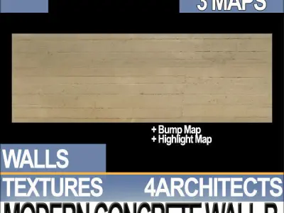 Modern Concrete Wall B Texture