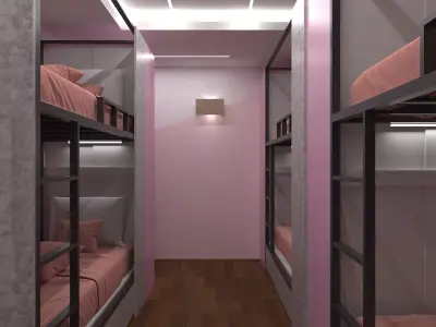 Sleep Box Free 3D model