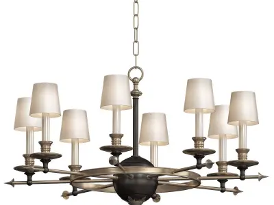 Arrow Large Chandelier 3D model