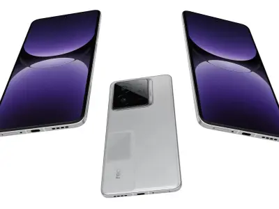 Realme GT7 Pro Light Range White 3D model