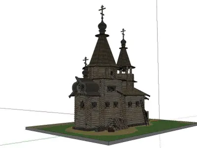 Architecture-Religion-God-Culture-Temple -0224 3D model