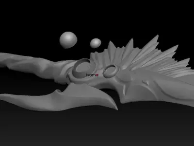 Bastard Sword of Divine Light for FFXIV Cosplay Prop of Hydaelyn 3D print model