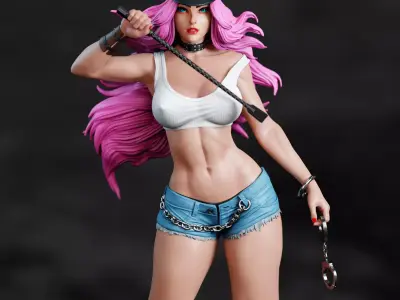 Street Fighter Poison 3D print model purchase