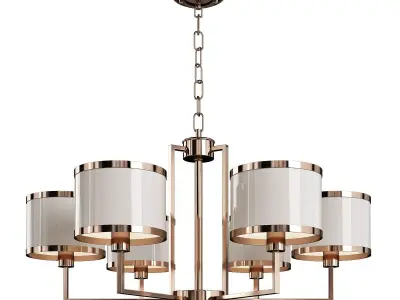 Chandelier F Promo Bonbon Low-poly 3D model