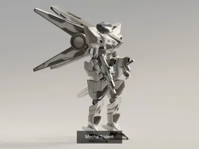 Mecha Collection 3D Model Pack