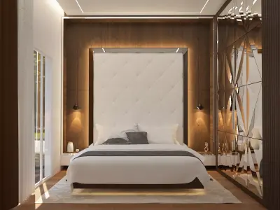 Bedroom modern design 3D model