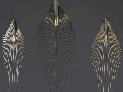 Leaf  lamp 3D model