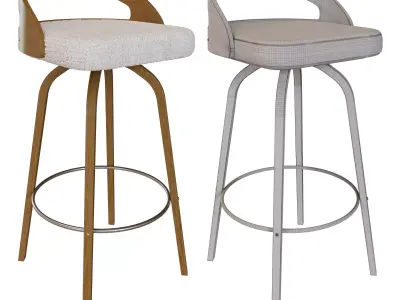 Half Bar Chair Halmar 3D model