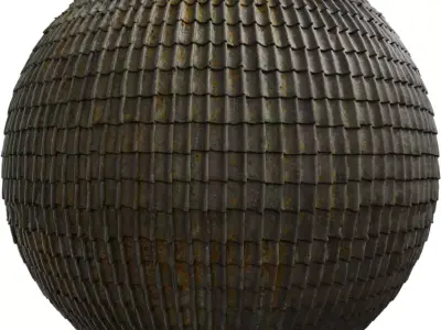 Clay Pan Roof  Texture