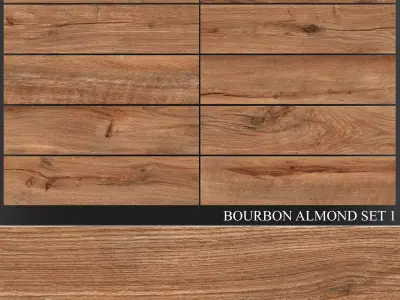 Peronda Bourbon Almond Set 1 3D model