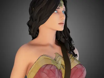 Wonder Woman 3D model