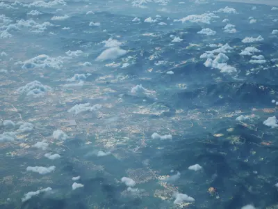 Puning China City Landscape 3D Model 3D model